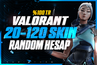 ⭐%100 TR 20-120 SKİN GARANTİLİ! RANDOM⭐