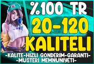 %100 TR❤️20-120 Skin [KALİTELİ STOK]⭐