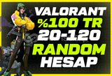 ⭐%100 TR 20-120 SKİN RANDOM HESAP⭐