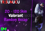 ⭐%100 TR⭐ 20 - 120 Skin Random Hesap ⭐