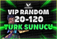 %100 TR 20-120 SKİN RANDOM HESAPLAR