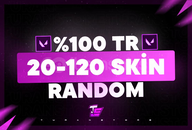 ⚡[%100 TR] 20-120 SKİN VALORANT RANDOM HESAP⚡