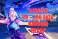 %100 TR 20 – 120 SKİNLİ RANDOM HESAP