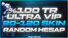 ⭐%100 TR 20-120 SKİNLİ ULTRA RANDOM HESAP⭐