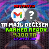 100%TR - +20LVL RANKED READY - MAİL DEĞİŞEN