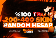 ⭐%100 TR 200-400 Skin Garantili Random Hesap⭐ ⭐%100 TR 200-400 Skin Garantili Random Hesap⭐