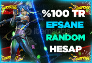 ⭐️ 100% TR [ 15TL ] EFSANE RANDOM HESAP ⭐️