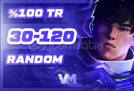 ⭐️ [%100 TR] 30-120 SKİN RANDOM HESAP