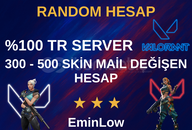 ⭐ %100 TR 300-500 Skin • Mail Değişen Hesap ⭐