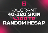 %100 TR | 40-120 SKIN ARASI RANDOM HESAP