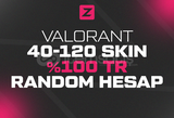 %100 TR | 40-120 SKIN ARASI RANDOM HESAP