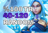☘️ %100 TR 40-120 SKİN RANDOM HESAP