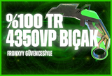 ✨(%100 TR) 4350 VP BIÇAK GARANTILI RANDOM⭐