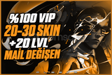 ⭐ %100 MAİL DEĞİŞEN 20-30 RANDOM HESAP ⭐