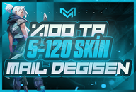 ⭐[%100 TR] 5-120 SKİN MAİL DEĞİŞEN HESAP⭐