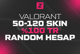 %100 TR | 50-120 SKIN ARASI RANDOM HESAP