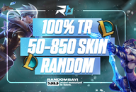 [ ⭐ ] 100% TR 50-850 SKIN RANDOM HESAP