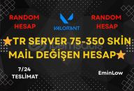⭐ %100 TR 75-350 Skin • Mail Değişen Hesap ⭐
