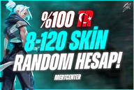 ⭐[%100 TR] 8-120 SKİN GARANTİ RANDOM HESAP⭐