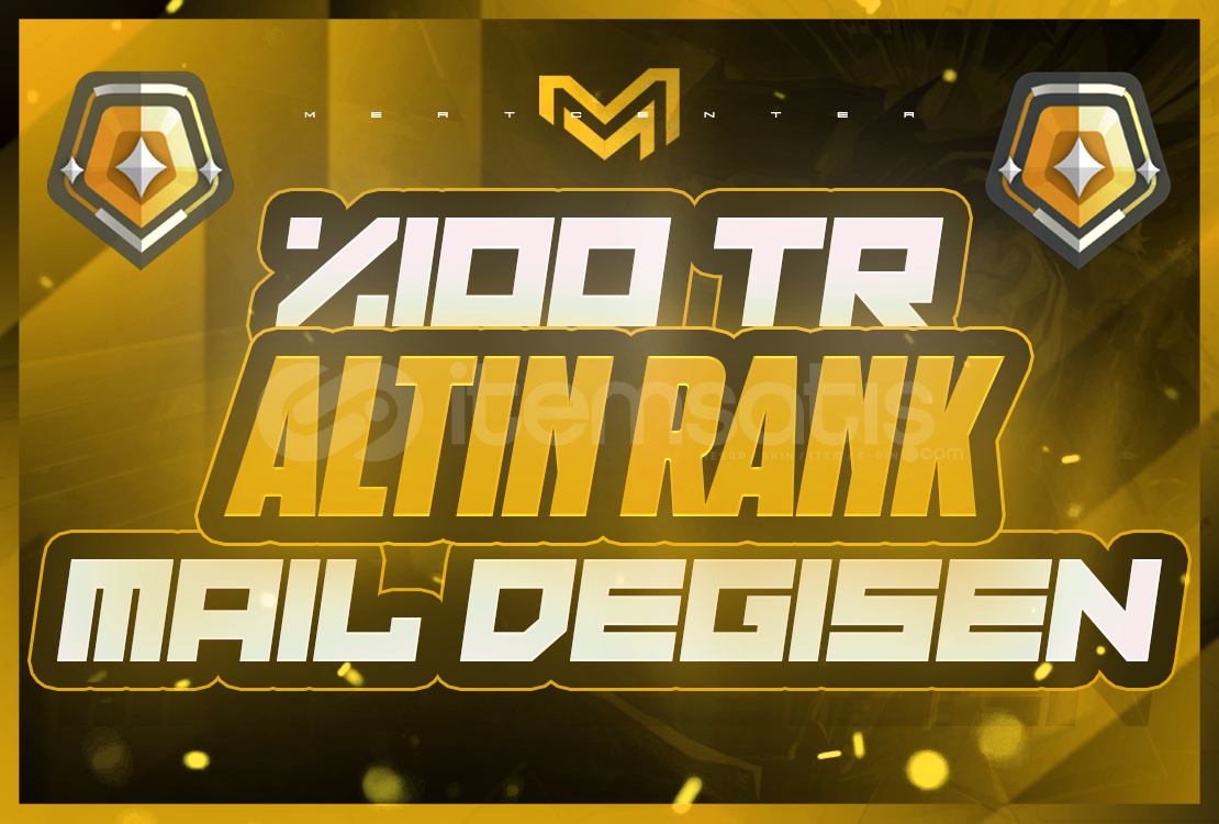 ⭐%100 TR ALTIN RANK GARANTİLİ MAİL DEĞİŞEN⭐ ⭐%100 TR ALTIN RANK GARANTİLİ MAİL DEĞİŞEN⭐