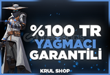 %100 TR YAĞMACI GARANTİLİ HESAP / ANINDA