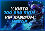 %100 tr bir senedir giriş yapılmamış lol hesap