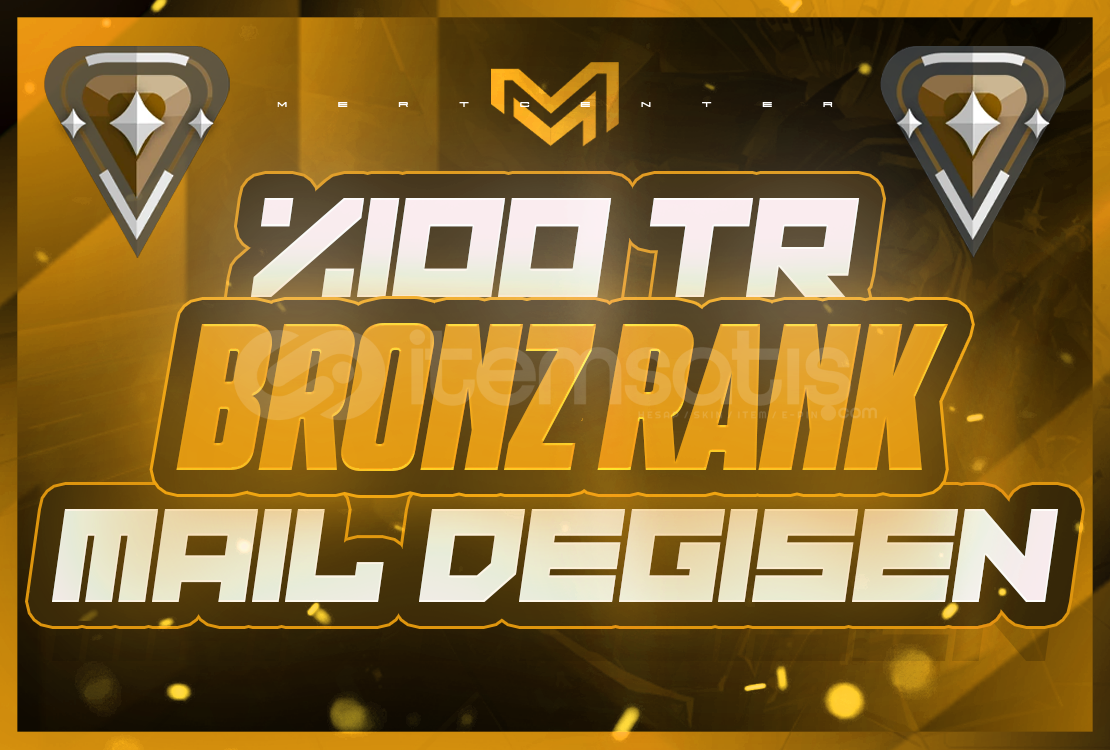 ⭐%100 TR BRONZ RANK GARANTİLİ MAİL DEĞİŞEN⭐ ⭐%100 TR BRONZ RANK GARANTİLİ MAİL DEĞİŞEN⭐