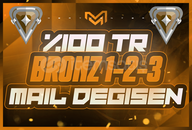 ⭐%100 TR BRONZ RANK GARANTİLİ MAİL DEĞİŞEN⭐