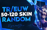 ⭐%100 TR/EUW 50-120 SKİN RANDOM HESAP⭐
