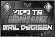 ⭐%100 TR GÜMÜŞ RANK GARANTİLİ MAİL DEĞİŞEN⭐