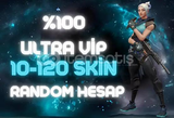 ⭐%100 TR HESAP 10-120 SKİN RANDOM HESAP ⭐