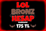 [%100 TR] League Of Legends Bronz IV Hesap