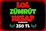 [%100 TR] League Of Legends Zümrüt III Hesap