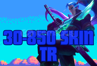 ⭐100%TR LoL 30-850 Skin Arası Random Hesap⭐