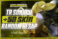 ⚡ [ 100% TR] LoL 50-850 Skin Random Hesap