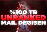 ⭐%100 TR UNRANKED HESAP İLK MAİLLİ⭐