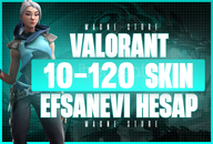 ⭐️ %100 TR ÖZEL STOK ⭐️ 10-120 SKİN RANDOM⭐️