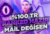 ⭐%100 TR RANKED HAZIR MAİL DEĞİŞEN HESAP⭐