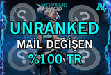 ⭐%100⭐️ TR RANKED READY MAİL DEĞİŞEN 20++LVL