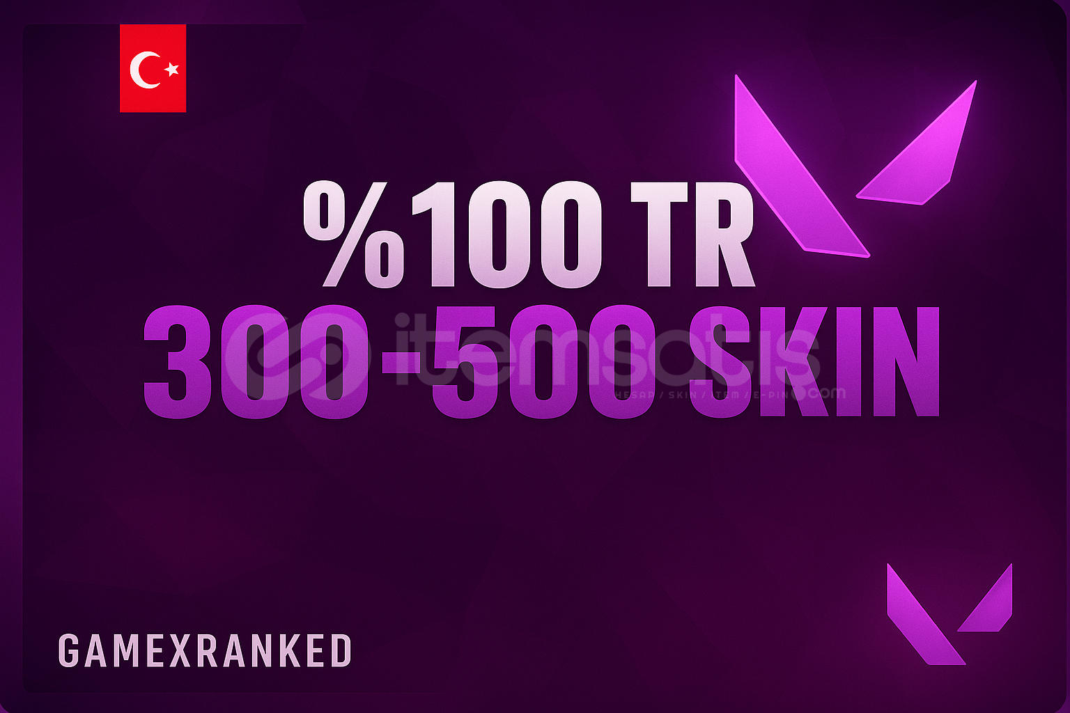 %100 TR SUNUCU 300-500 SKİN %100 TR SUNUCU 300-500 SKİN