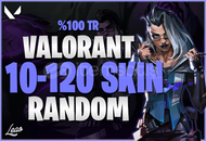 ⭐ %100 TR | Valorant 10-120 Skin Random Hesap 