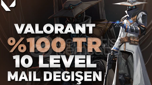 ⭐ %100 TR | VALORANT 10 LEVEL MAİL DEĞİŞEN ⭐ %100 TR | VALORANT 10 LEVEL MAİL DEĞİŞEN