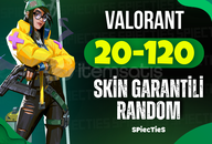 ⭐ %100 TR ⭐ VALORANT 20-120 SKIN RANDOM HESAP !
