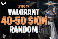 ⭐ %100 TR | Valorant 40-50 Skin Random Hesap
