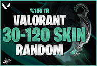 ⭐ %100 TR | Valorant 30-120 Skin Random Hesap 
