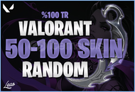 ⭐ %100 TR | Valorant 100-150 Skin Random Hesap