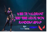 100% Tr valorant hesap 500-1000 arası