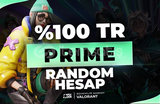 ⭐%100 TR⭐Valorant Prime Random Hesap⭐