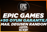 ⭐Mail Değişen⭐Epic Games +50 Oyun Garanti Hesap