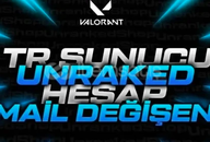(%100 TR) VALORANT RANKED READY HESAP